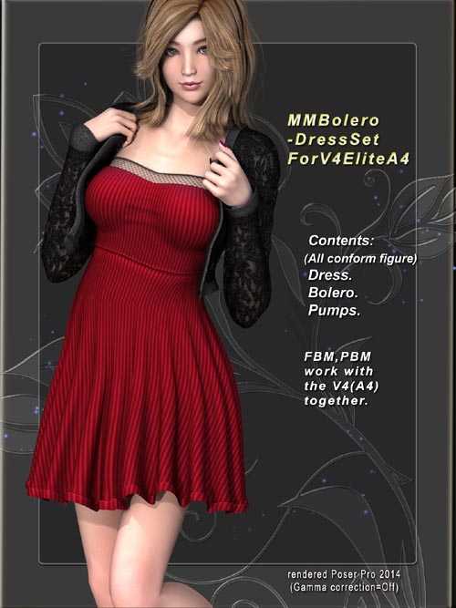 MMBolero-DressSetForV4EliteA4