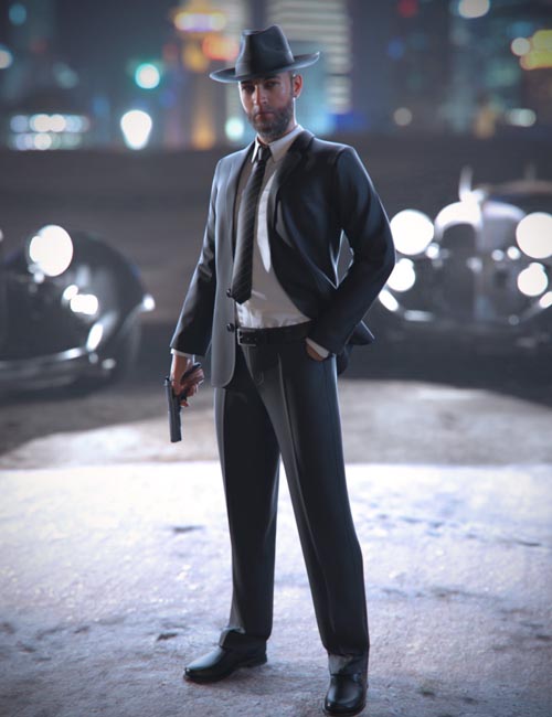 dForce Gentleman Suit for Genesis 8 and 8.1 Males