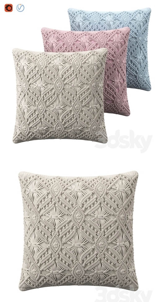 Knit cushion