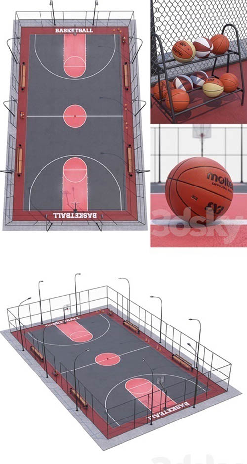 Basketball field