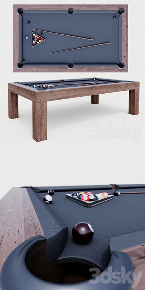 BRUNSWICK PARSONS BILLIARDS TABLE