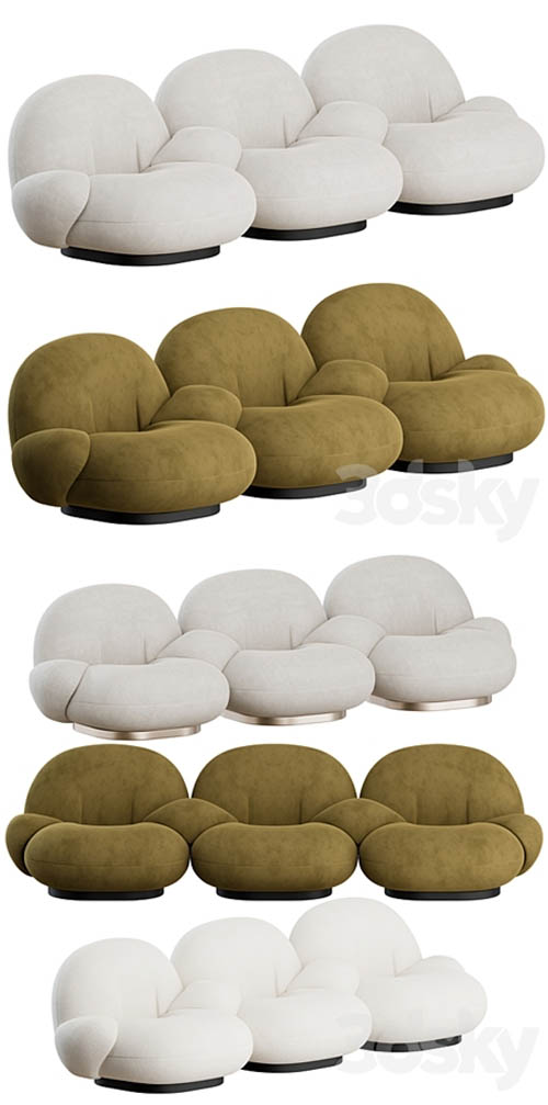 Pacha Sofa 3 Seater by GUBI