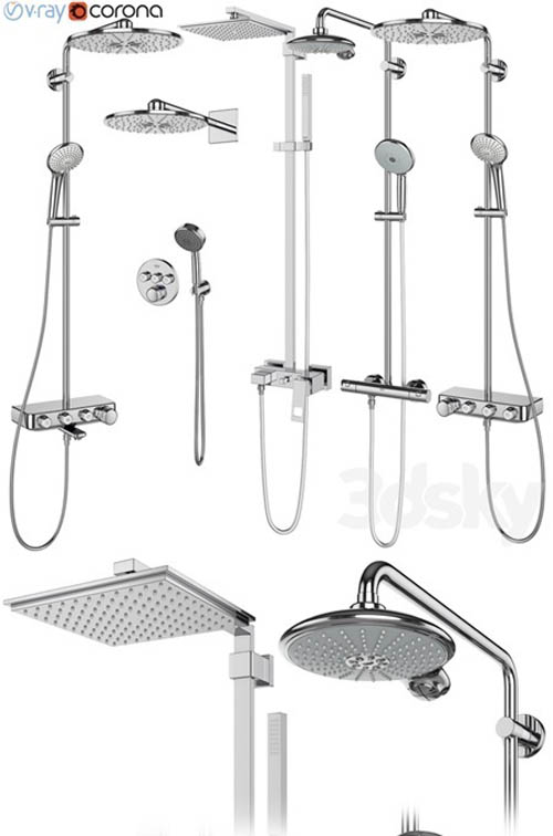 GROHE shower systems set 107
