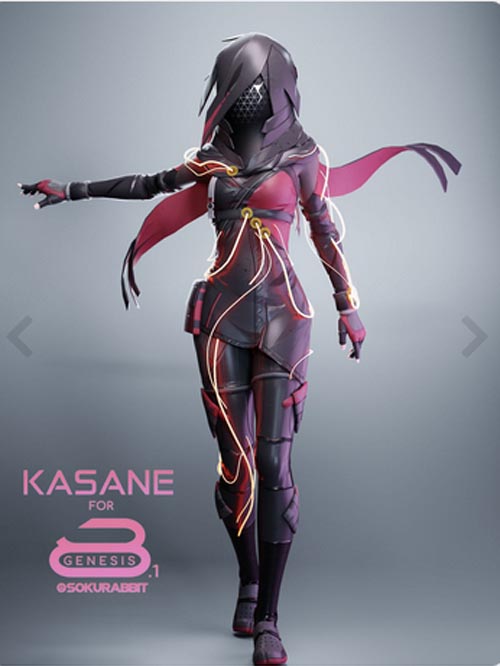 Kasane for Genesis 8 and 8.1 Female