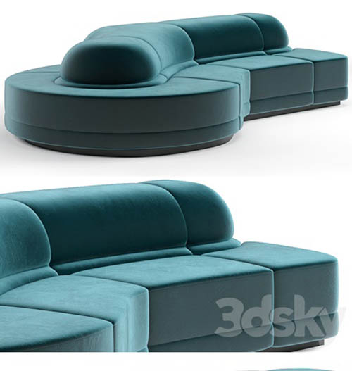 Canapé rond sofa