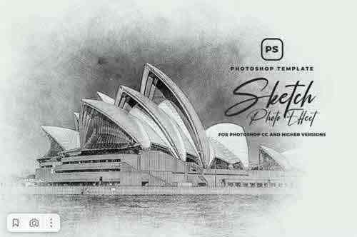 Sketch Effect Photoshop