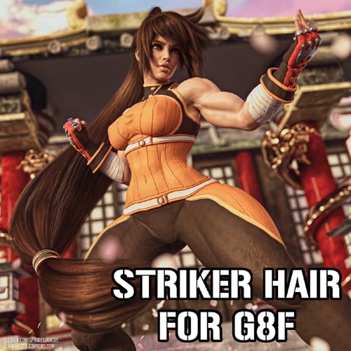 Hair - Striker Hair for G8F