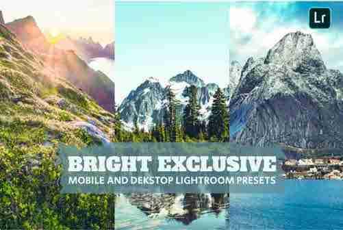Bright Exclusive Lightroom Presets Dekstop Mobile