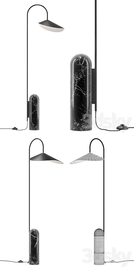 Ferm Living - Arum Floor Lamp