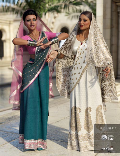 dForce Bollywood Bride Textures
