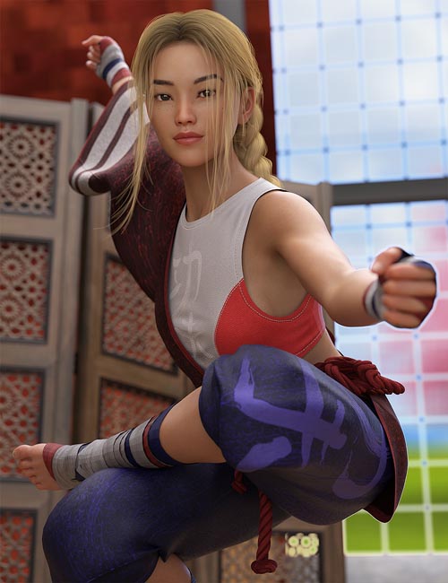 KungFu Fury Bundle for Genesis 8 and 8.1 Females
