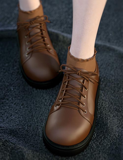 SU Round Toe Shoes for Genesis 8 and 8.1 Females » Best Daz3D Poses ...