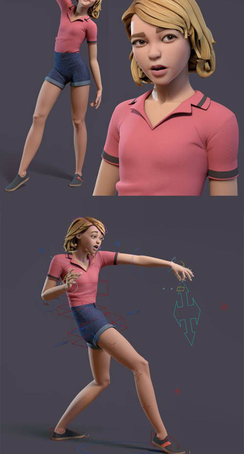 Lou Rig 0.5 for Maya 2017+ » Daz3D and Poses stuffs download free ...