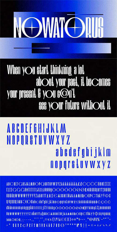 SK Nowatorus font