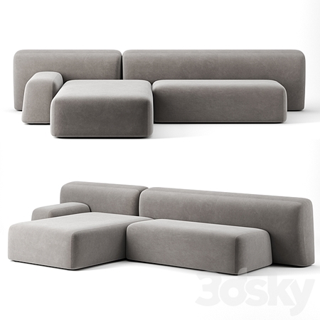 Suiseki sofa by La Cividina