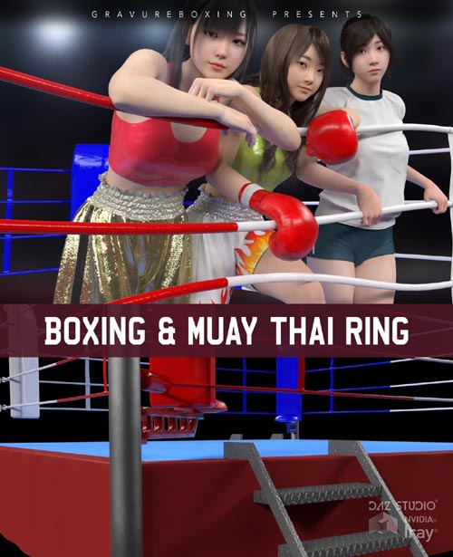 Boxing and Muay Thai Ring