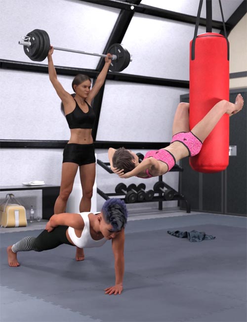 Excellent Exercise Poses for Genesis 8 and 8.1 Female