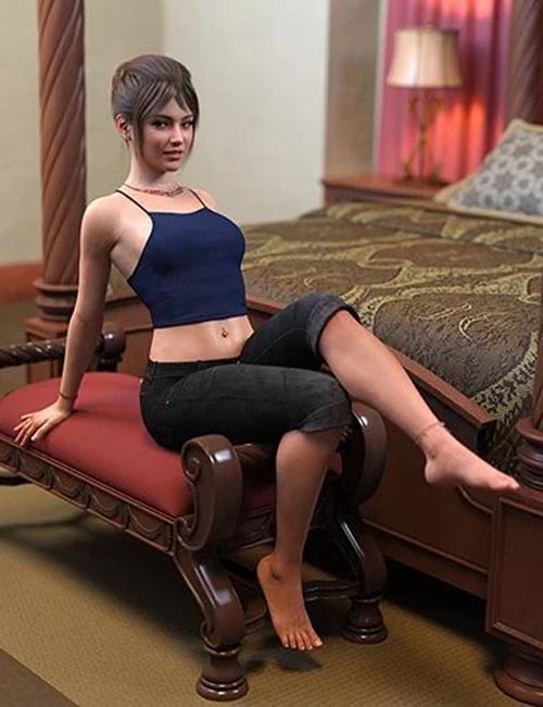 FG Comfy Bedroom Poses for Genesis 8