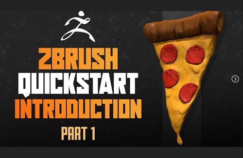 Artstation - ZBrush QuickStart Introduction P1