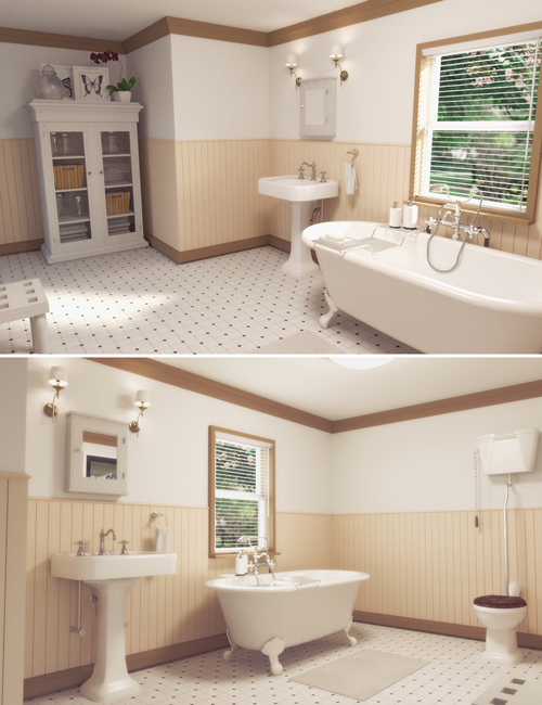 Vintage Bathroom