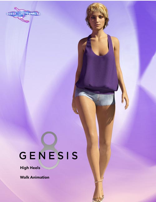 Walk Cycle for Genesis 8 Female(s)
