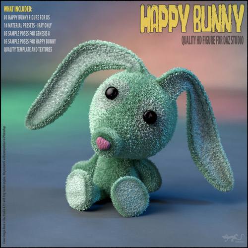 Happy Bunny - HD Figure for Daz Studio