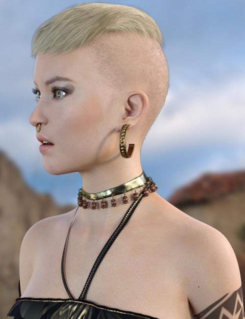 Alivia Hair for Genesis 8 Females and Males