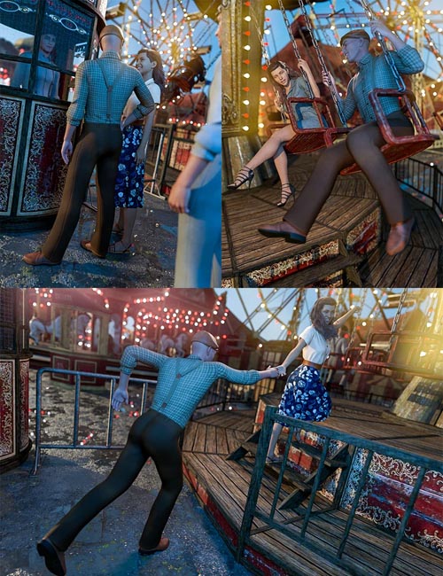 A Swinging Good Time Poses