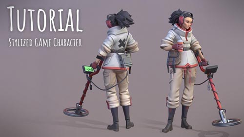 Artstation - Tutorial Stylized Game Character