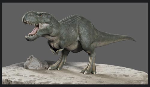Udemy - Realistic Dinosaur Sculpting & Texturing in Zbrush for Film