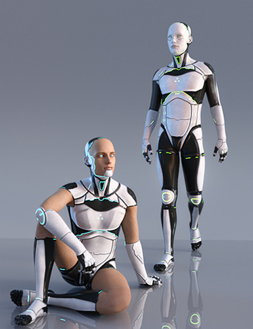 DIM4 Cyborg for Genesis 8.1 Males