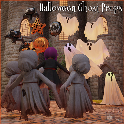 Halloween Ghost Props