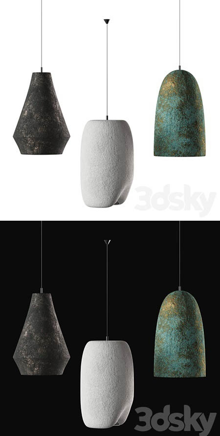 Wabi sabi Lamps