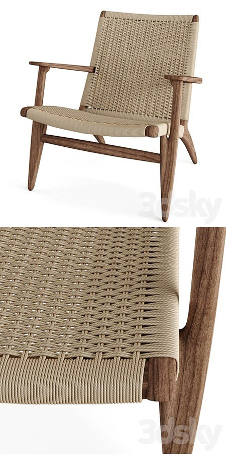 CH25 lounge chair Carl hansen