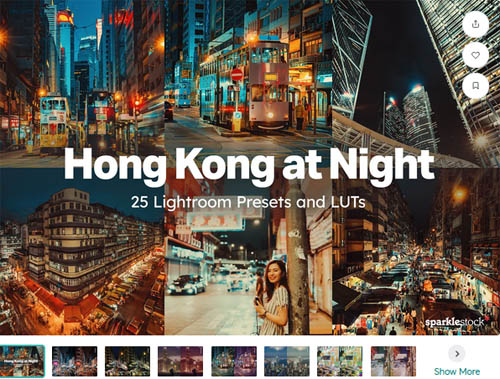 Hong Kong at Night Lightroom Presets - 10235157