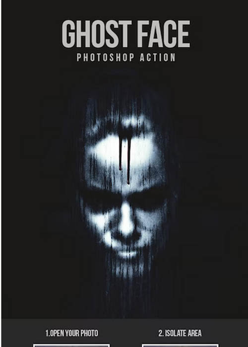 Ghost Face - Photoshop Action - 20862294