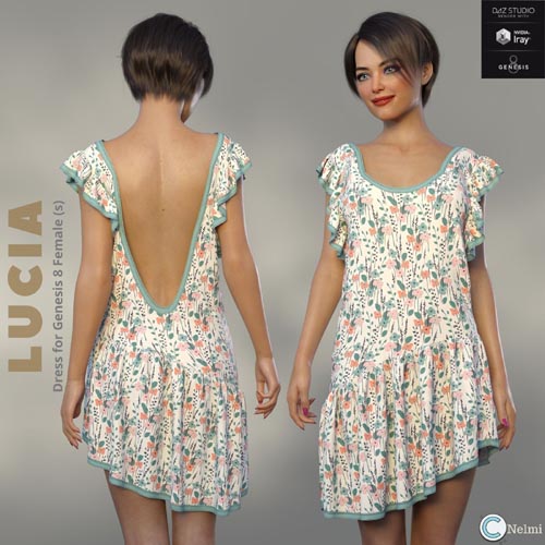 Lucia Dress Genesis 8 Female(s)