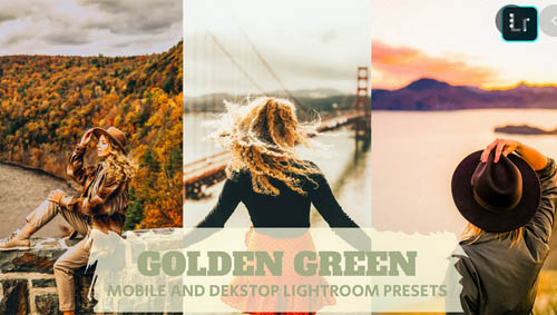 Golden Green Lightroom Presets Dekstop and Mobile