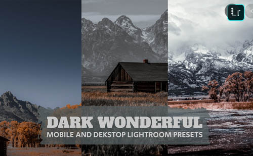 Dark Wonderful Lightroom Presets Dekstop Mobile