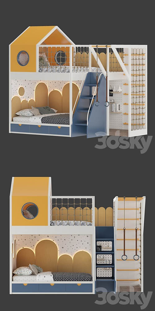 Childrens furniture set 03