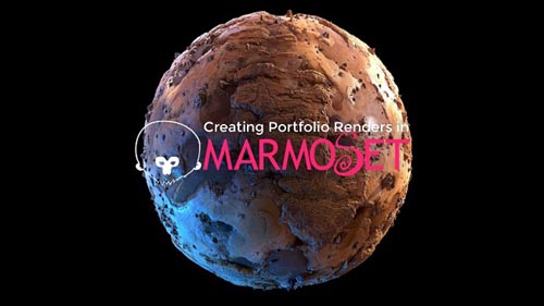 Gumroad - Creating Portfolio Renders in Marmoset Toolbag by Daniel Thiger