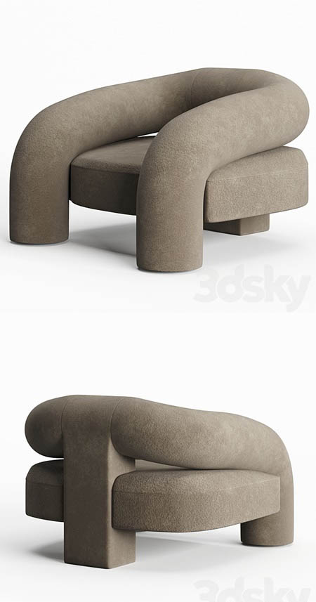 Kosa Lounge Chair by Ian Felton