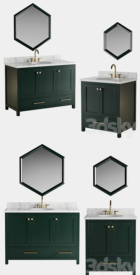 Radke Mahogany Vanity