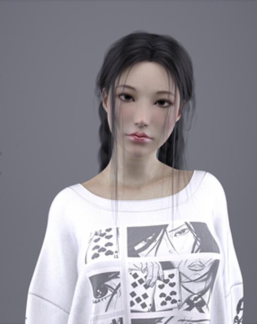 Mei Character Morph For Genesis 8.1 Females