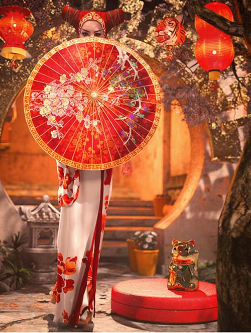 Chinese New Year Props Set