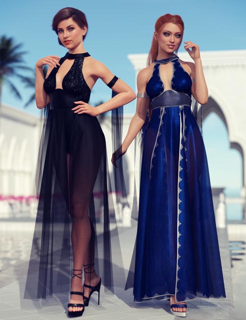 dForce Athiri Dress Textures