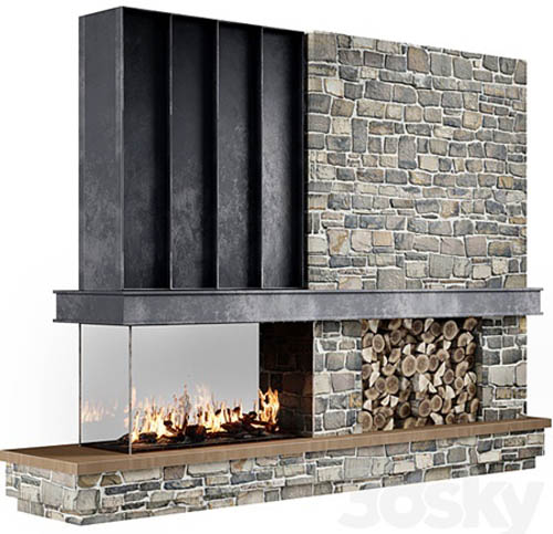 Fireplace modern 79
