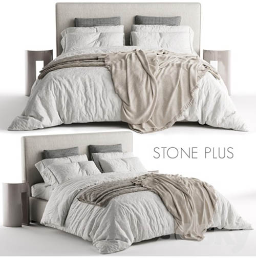 Bed Meridiani Stone Plus