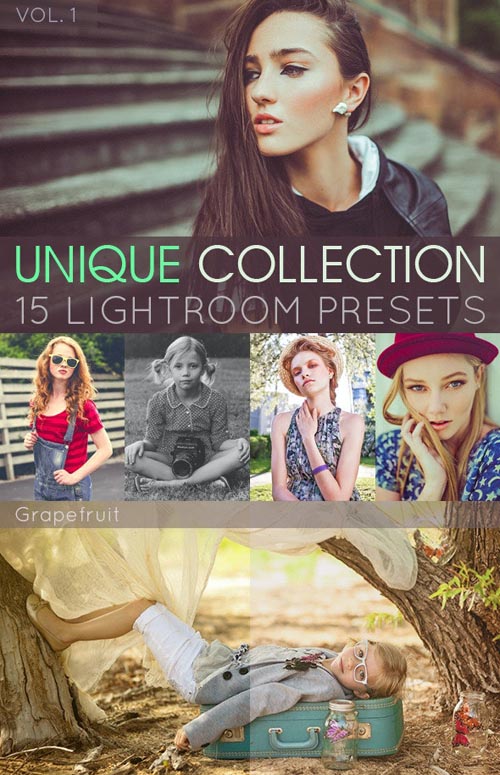 15 Unique Lightroom Presets Vol. 1