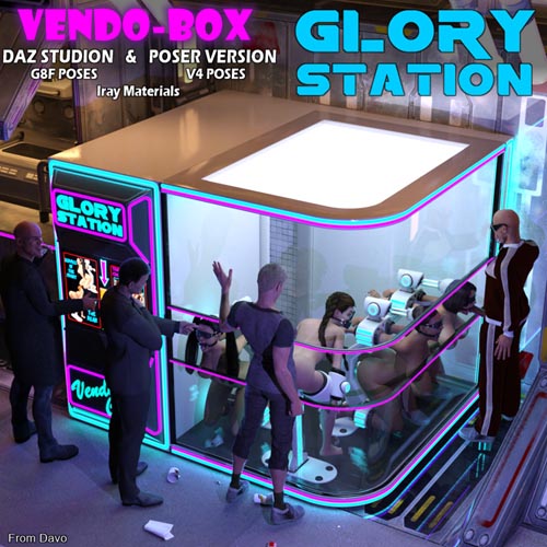 "Vendo Box" Glory Station For DS And Poser